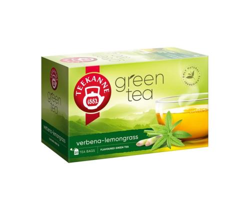 VIHREÄ TEE TEEKANNE, jossa on rautaista timjamia ja sitruunaruohoa 20kpl kirjekuoressa