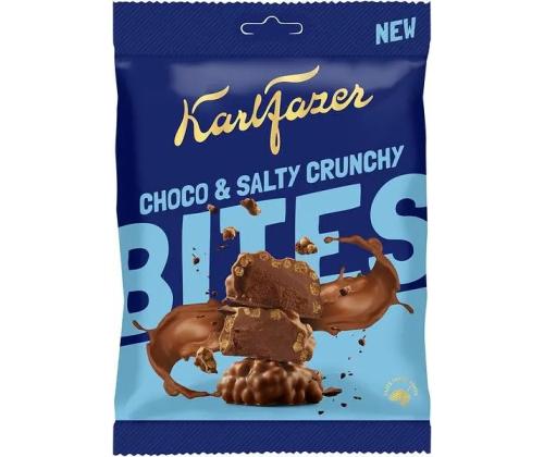Karl FAZER Suklaa- ja suolaiset rapeakarkit 94 g