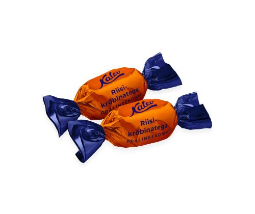 KALEV praliinikarkit riisimuroilla maitosuklaassa 1kg