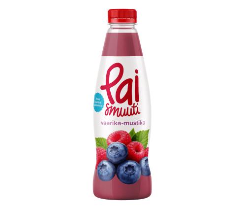 Vadelma-mustikkasmoothie PAI 750ml