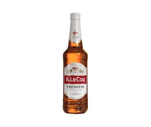 Olut A. LE COQ Premium light 4,7% 50cl (pullo)