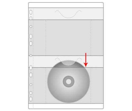 CD-kansiotasku A4 2 CD:lle