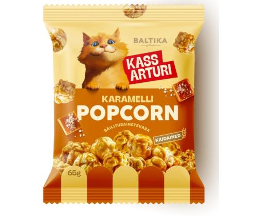 BALTIKA Cat Arturi karamellipopcornit 65g