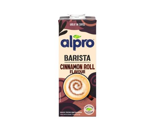 ALPRO Barista kaura-soijajuoma, kanelipullan makuinen 1 l