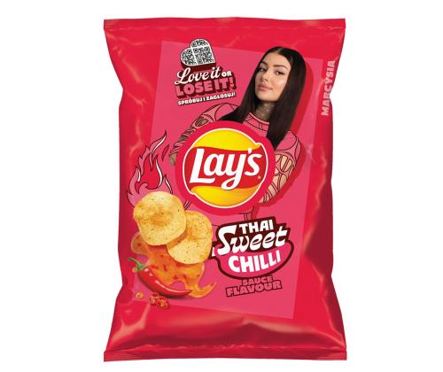 LAY´S Perunalastut, thaimaalaisen makean chilikastikkeen maku. 130 g