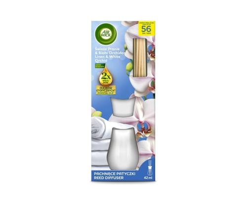 Ilmanraikastin AIR WICK Diffuser Pellava ja valkoinen orkidea 42ml