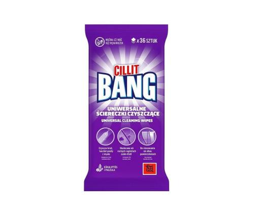 CILLIT BANG kostutetut puhdistusliinat 36 kpl