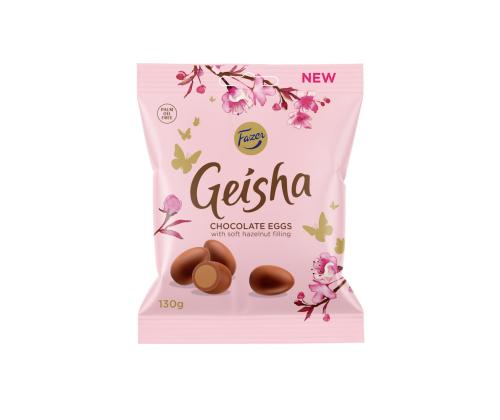 Karkkia suklaamunat GEISHA 130g