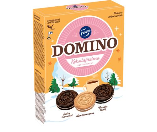 FAZER Domino -keksilajitelma 525g vegaaninen