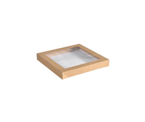 BIOPAK Box C96749 kansi ikkunalla 225x228x30mm 100 kpl (laatikko)