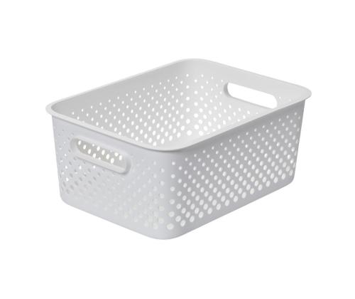 Muovinen säilytyskori SMARTSTORE Essence L 15x26,6x36cm valkoinen
