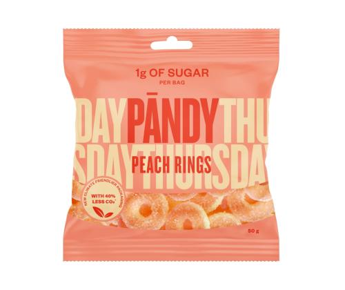 PÄNDY Persikkarenkaat nallekarkit 50g