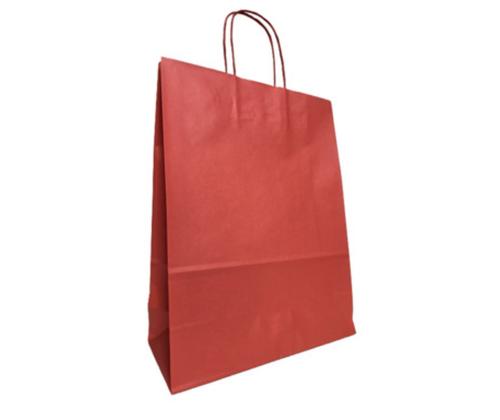 Lahjakassi kahvoilla 26x11x35cm, punainen (Mainetti)
