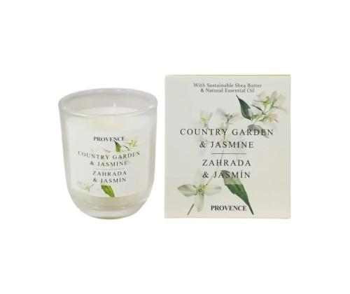 Tuoksukynttilä PROVENCE lahjapakkauksessa Jasmiini 1 kpl