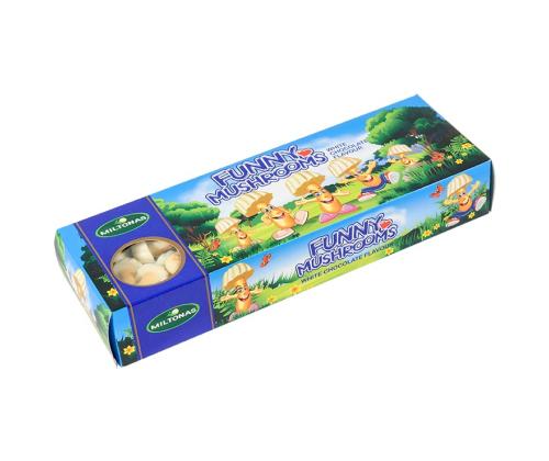 MILTONAS valkosuklaan makuiset sienikeksit 170g