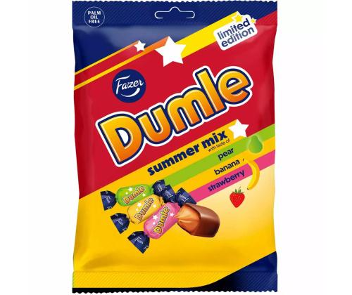 FAZER Dumle Summer Mix karkkipatukka 180g