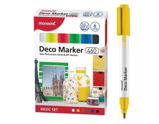 Akrõõlimarkkeri MonAmi Deco 6 basic väria