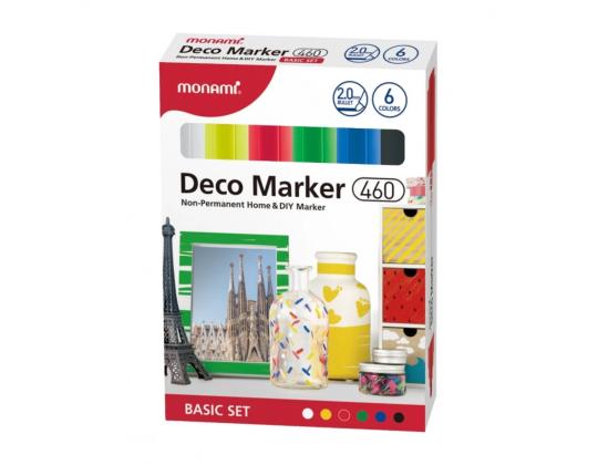 Akrõõlimarkkeri MonAmi Deco 6 basic väria