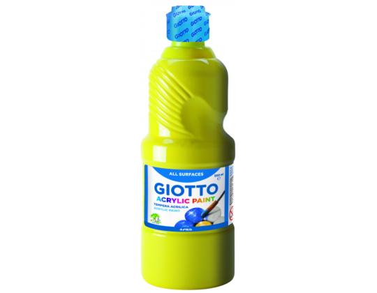 Akryylimaali 500ml Fila GIOTTO keltainen