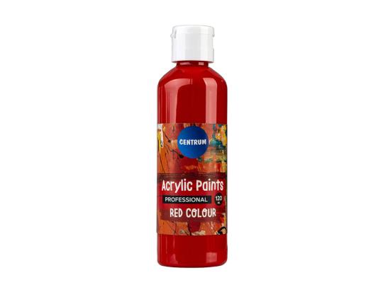 Akryylimaali CENTRUM 120ml punainen