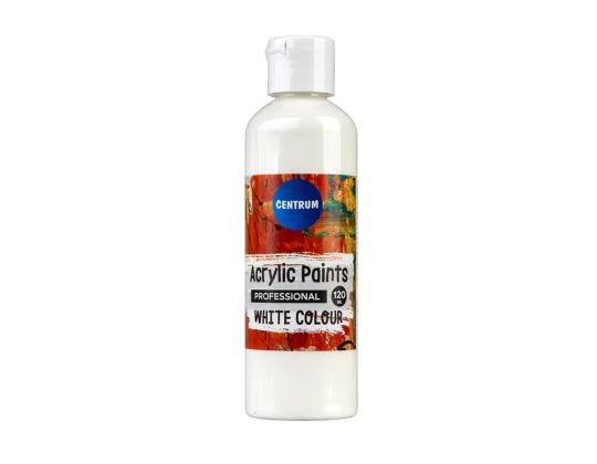 Akryylimaali CENTRUM 120ml valkoinen