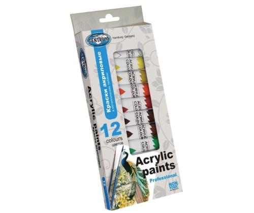 Akryylivärit CENTRUM 12ml x 12 eri väriä