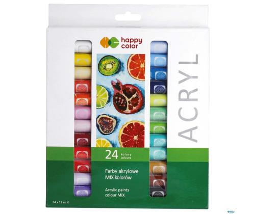 Akrüülivärit Happy Colour 24 väriä