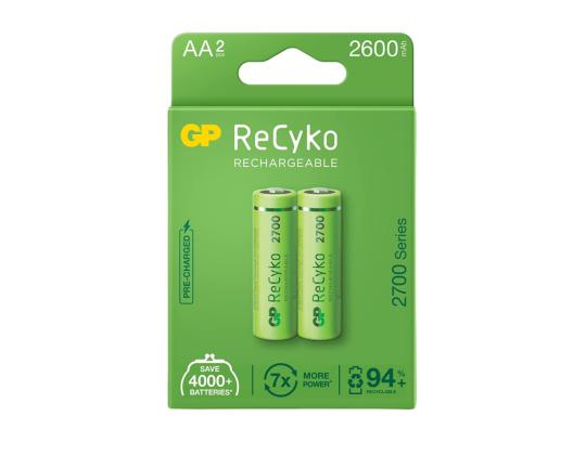 Akut AA 2600mAh GP RECYKO 2 kpl
