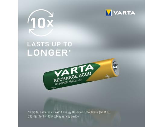 Paristot VARTA AAA 1000mAH 4 kpl