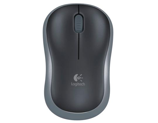 Tietokoneen langaton hiiri LOGITECH M185 tummanharmaa musta