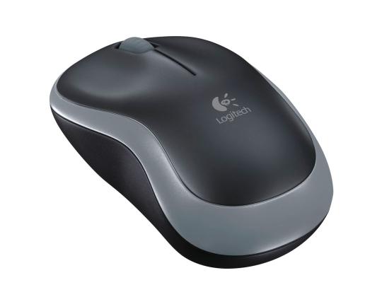 Tietokoneen langaton hiiri LOGITECH M185 tummanharmaa musta