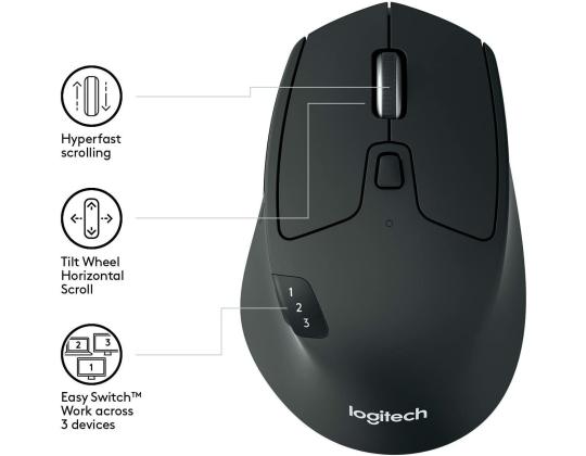 Tietokoneen hiiri langaton LOGITECH M720 Triathlon