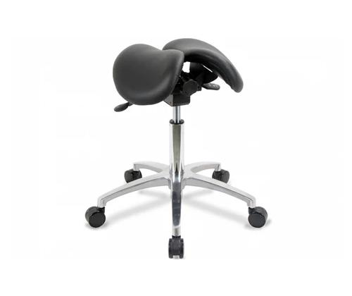 Tietokonetuoli/työtuoli ergonominen satulatuoli TOP 2 musta