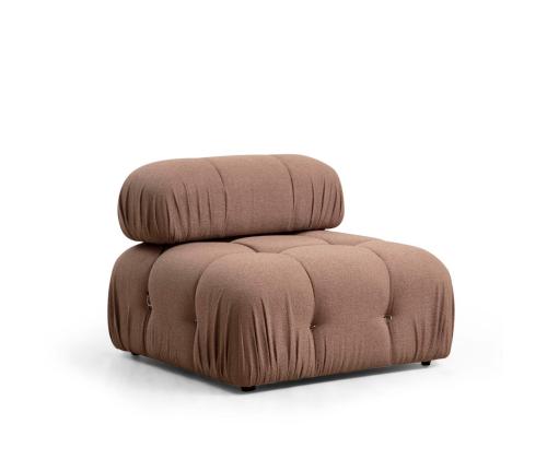Sohva Bubble O1 - Ruskea Bouclette-sohva