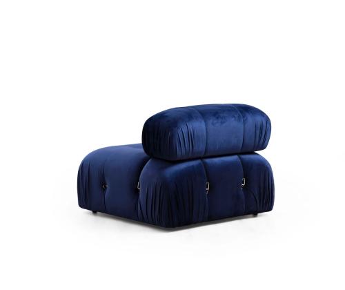 Sohva Bubble O1 - Velvet Blue - samettinsininen