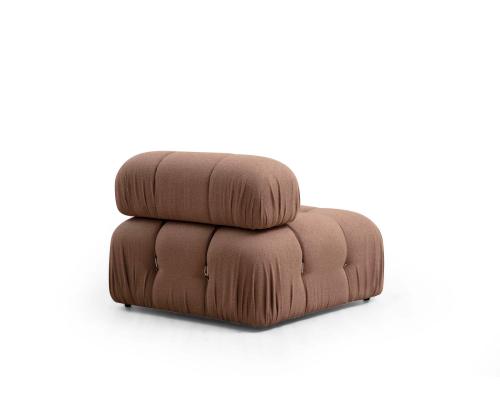 Sohva Bubble O1 - Ruskea Bouclette-sohva