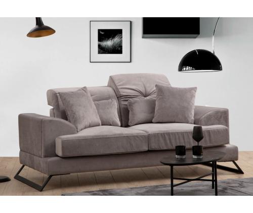 Sohva Frido - vaaleanharmaa