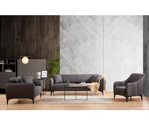 Sohva Belissimo - Tummanharmaa