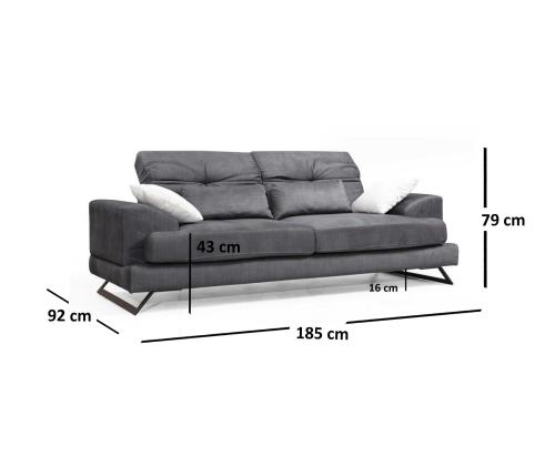 Sohva Frido 2-paikkainen