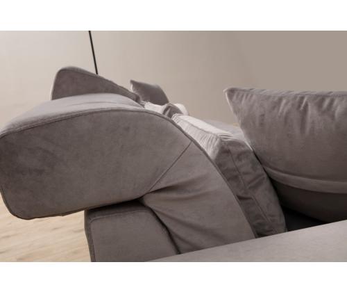 Sohva Frido - vaaleanharmaa