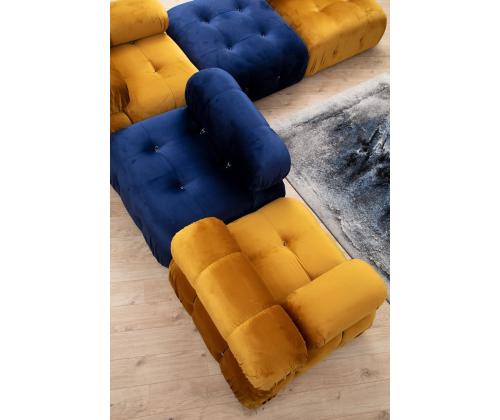 Sohva Bubble O1 - Velvet Blue - samettinsininen