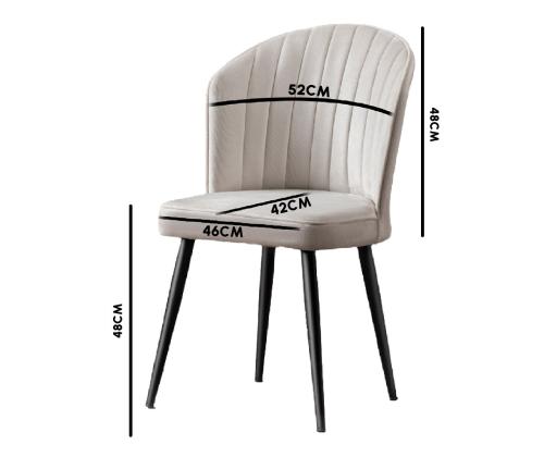 Tuoliryhmä Rubi - Cream