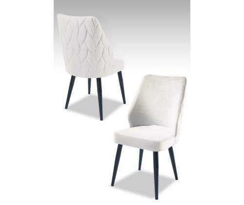 Huonekalutuolisarja Pufi - Cream, Black