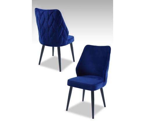 Tuoliryhmä Pufi - Sax Blue, Black