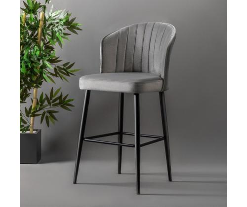 Kalustesarja baarijakkarat Rubi - Harmaa