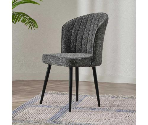 Tuoliryhmä Rubi - Antrasiitti, Musta