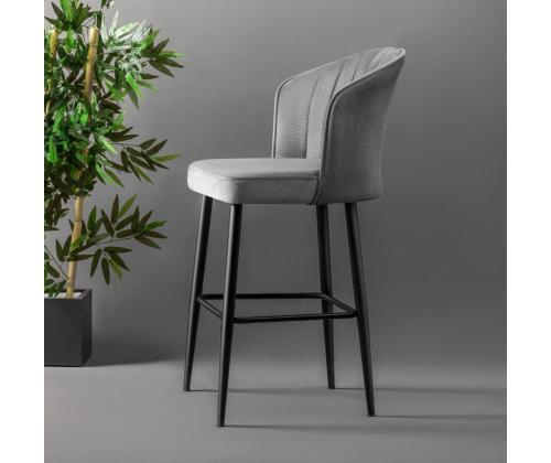 Kalustesarja baarijakkarat Rubi - Harmaa