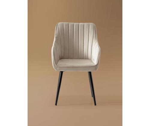 Huonekalusarja Nova tuolit - Cream, Musta