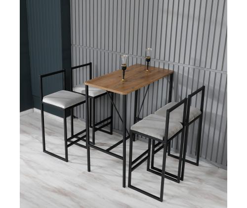 Kalustesarja baarijakkarat Nordic - Cream