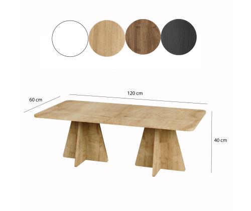 Sohvapöytä Mushroom 2 - Sapphire Oak